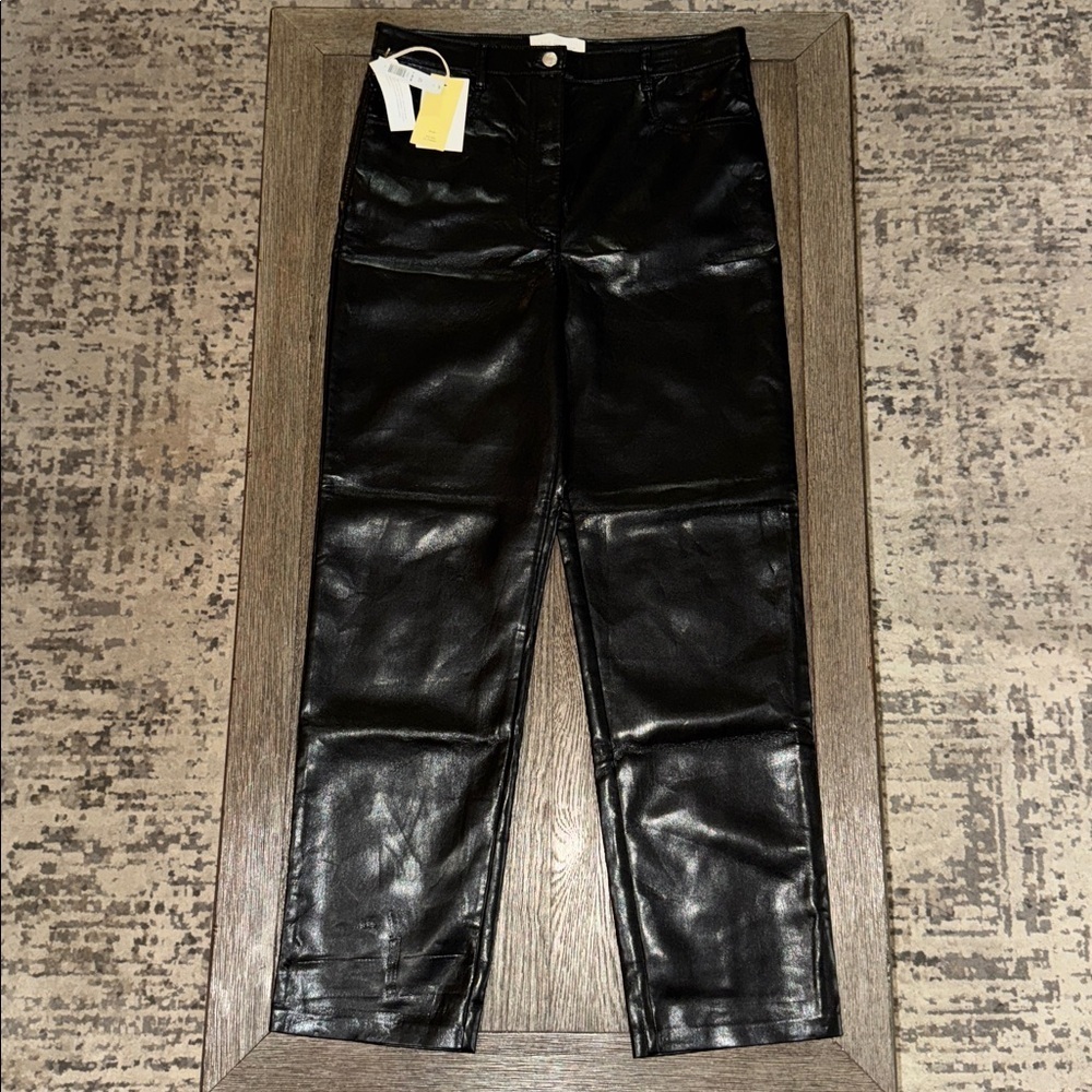 Wilfred The Melina Faux Leather Pants Black